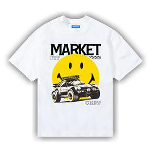 Market Smiley All Four T-Shirt 'White'