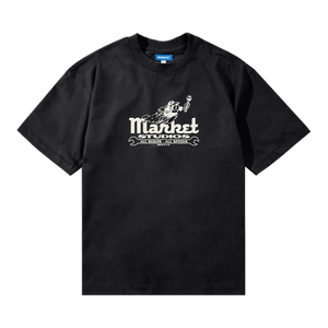 Market Speed And Quality T-Shirt 'Pirate Black'