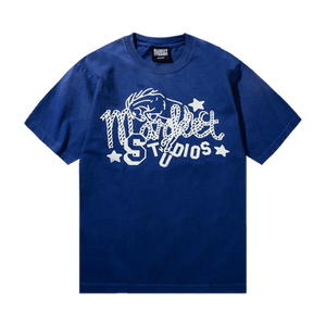 Market Old West Studios T-Shirt 'Skipper Blue'