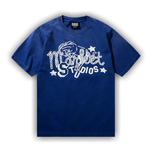 Market Old West Studios T-Shirt 'Skipper Blue'