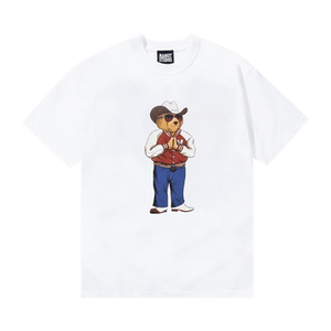 Market Hee-Haw Bear T-Shirt 'White'