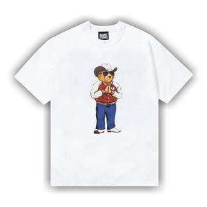 Market Hee-Haw Bear T-Shirt 'White'
