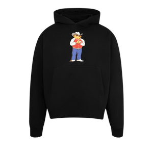 Market Hee-Haw Bear Hoodie 'Jet Black'
