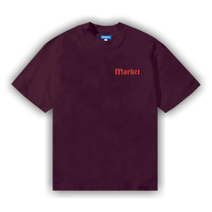Market True Tread T-Shirt 'Wine'