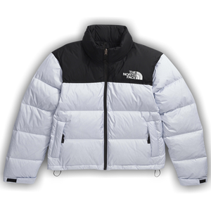 The North Face 1996 Retro Nuptse Jacket 'White Dune/TNF Black/TNF Tiger Stripe Print'