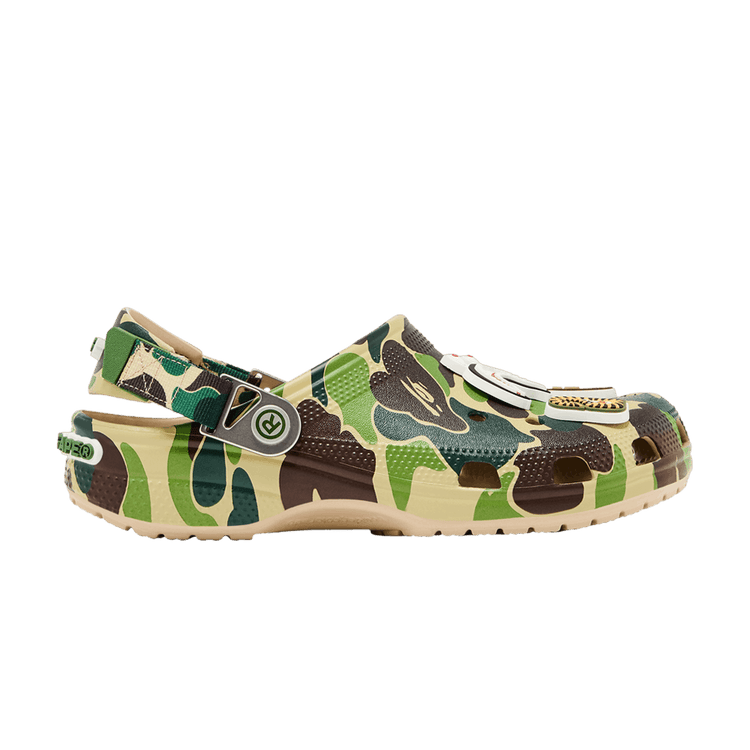 BAPE x Crocs Classic Clog 'ABC Camo - Green' 209627 212