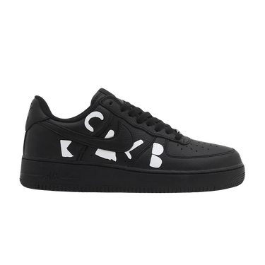 BLACK Comme des Garçons x Nike Air Force 1 Low Retro 'Black' Dover Street Market Exclusive