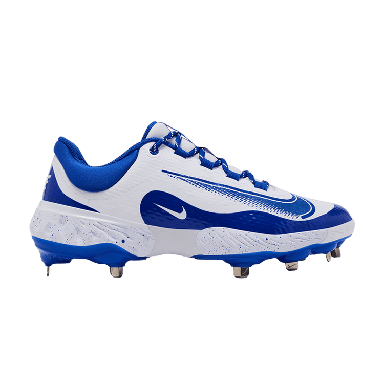 Nike Alpha Huarache Elite 4 Low 'White Hyper Royal' FD2745 108