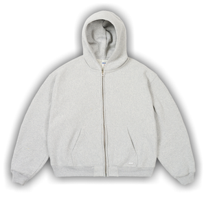 Palace Unisex Zip Hood 'Grey Marl'