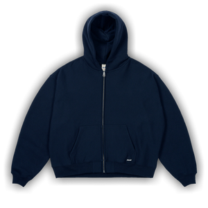Palace Unisex Zip Hood 'Navy'