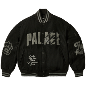 Palace Tora Tora Varsity Jacket 'Black'
