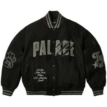 Palace Tora Tora Varsity Jacket 'Black'