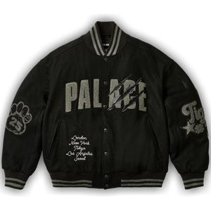 Palace Tora Tora Varsity Jacket 'Black'