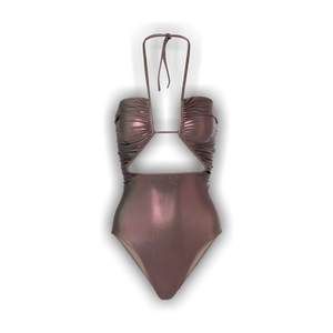 Rick Owens Prong Bathing Suit 'Metallic Mahogany'