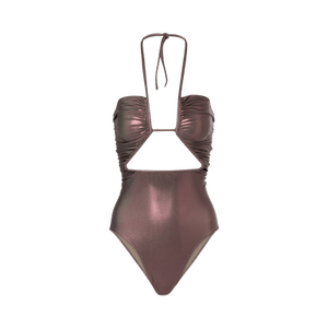 Rick Owens Prong Bathing Suit 'Metallic Mahogany'
