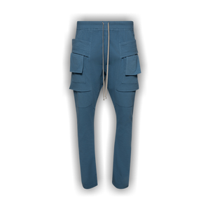 Rick Owens DRKSHDW Creatch Drawstring Cargo Pants 'Toothpaste'