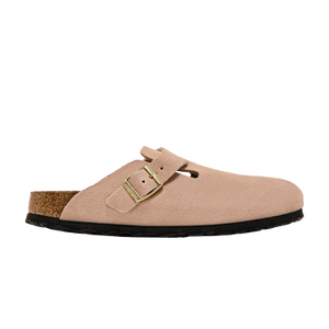 Birkenstock Wmns Boston Suede Leather 'Light Rose'