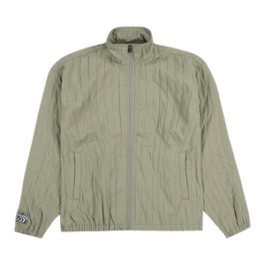 Pleasures Rescue Pleated Track Jacket 'Olive'
