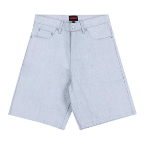 Pleasures Whiteout Baggy Jorts 'Off White'