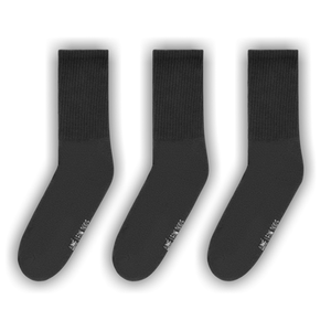 Aimé Leon Dore Crew Sock 3-Pack 'Black'