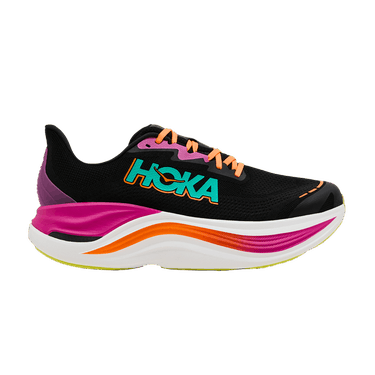 HOKA Skyward X 'Black Electric Aqua'