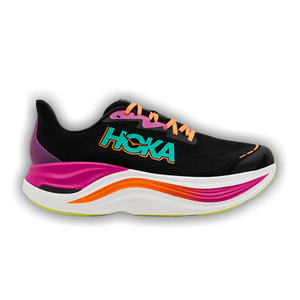 HOKA Skyward X 'Black Electric Aqua'