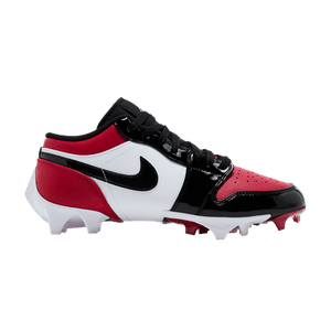 Air Jordan 1 Low TD Cleat 'Bred Toe'