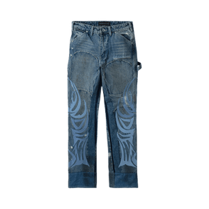 Who Decides War Winged Carpenter Denim Pants 'Sky'