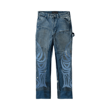 Who Decides War Winged Carpenter Denim Pants 'Sky'