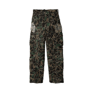Who Decides War Washed Camo Cargo Pants 'Olive'