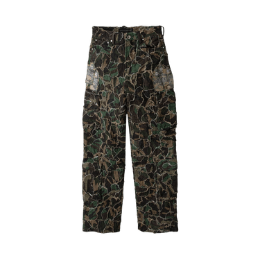 Who Decides War Washed Camo Cargo Pants 'Olive'