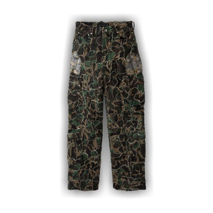 Who Decides War Washed Camo Cargo Pants 'Olive'