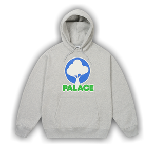 Palace Evergreen Hood 'Grey Marl'
