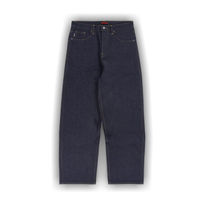 Pleasures Formula Baggy Jeans 'Raw Indigo'