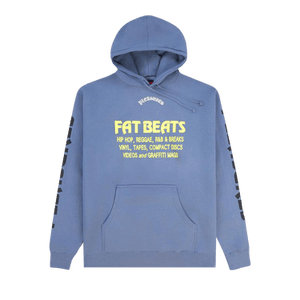 Pleasures Sections Hoodie 'Storm Blue'