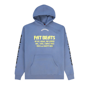 Pleasures Sections Hoodie 'Storm Blue'