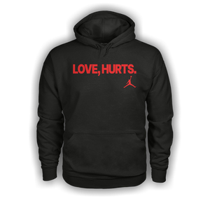 Air Jordan Jalen Hurts Love Hurts Hoodie 'Black/Red'