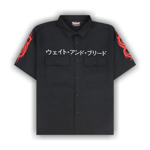 Pleasures Bleed Work Shirt 'Black'