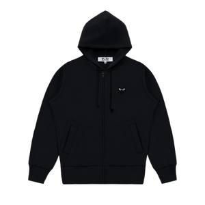 Comme des Garçons PLAY Zip-Up Sweatshirt 'Black'