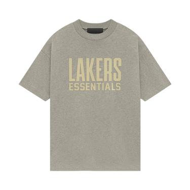 Fear of God Essentials x NBA Los Angeles Lakers Tee 'Grey Yello'