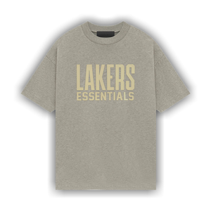 Fear of God Essentials x NBA Los Angeles Lakers Tee 'Grey Yello'