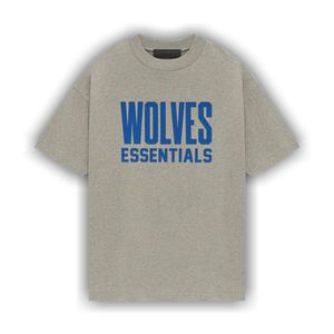 Fear of God Essentials x NBA Minnestota Timberwolves Tee 'Grey Blue'
