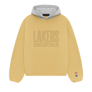 Fear of God Essentials x NBA Los Angeles Lakers Hoodie 'Yellow'