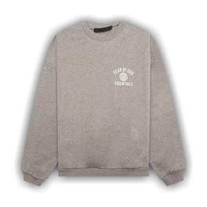 Fear of God Essentials Fleece Crewneck 'Heather Grey'
