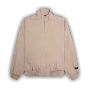 Fear of God Essentials Bonded Nylon Bomber Jacket 'Desert Sand'