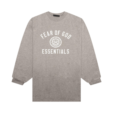 Fear of God Essentials Jersey Long-Sleeve Tee 'Heather Grey'