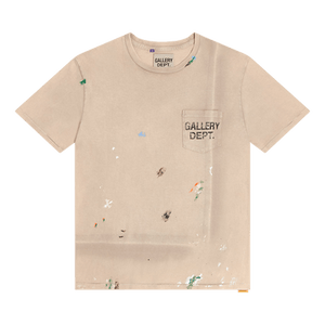 Gallery Dept. Vintage Logo Painted Tee 'Taupe'