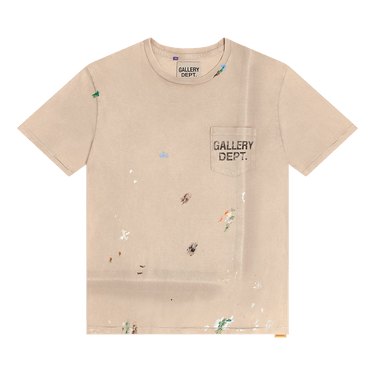 Gallery Dept. Vintage Logo Painted Tee 'Taupe'
