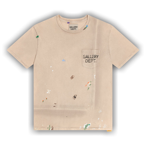 Gallery Dept. Vintage Logo Painted Tee 'Taupe'