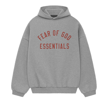 Fear of God Essentials Fleece Hoodie 'Dark Heather'